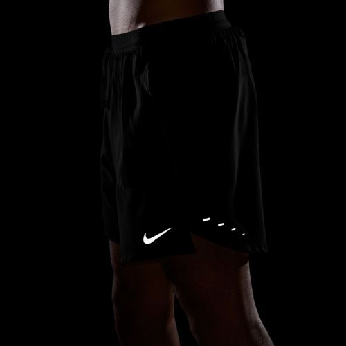 Șorturi de alergare pentru bărbați Nike Stride Dri-Fit Brief-Lined 7" black