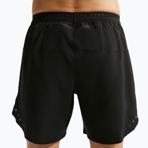 Șorturi de alergare pentru bărbați Nike Stride Dri-Fit Brief-Lined 7" black