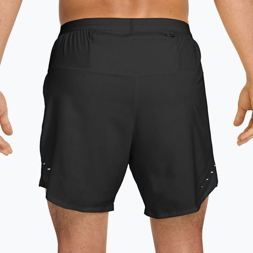Pantaloni scurți de alergare pentru bărbați Nike Stride Dri-Fit 2in1 7" black