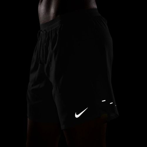 Pantaloni scurți de alergare pentru bărbați Nike Stride Dri-Fit 2in1 7" black