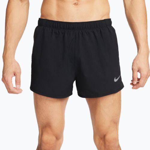 Pantaloni scurți de alergare pentru bărbați Nike Fast Dri-Fit Brief Lined 3" black/black