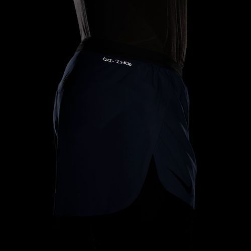 Pantaloni scurți de alergare pentru bărbați Nike AeroSwift Dri-Fit ADV 4" diffused blue/black