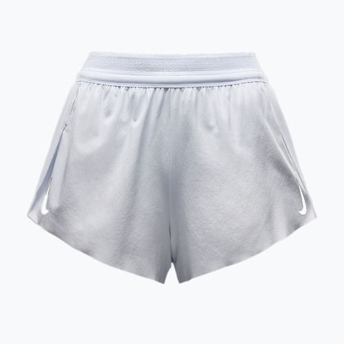 Pantaloni scurți de alergare pentru femei Nike AeroSwift Dri-Fit ADV Mid-Rise 3" white/black
