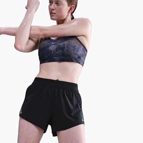 Pantaloni scurți de alergare pentru femei Nike AeroSwift Dri-Fit ADV Mid-Rise 3" black/white