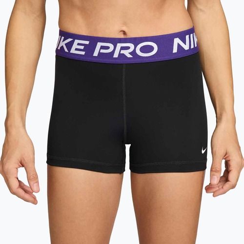 Pantaloni scurți pentru femei Nike Pro 365 3" black/court purple/white