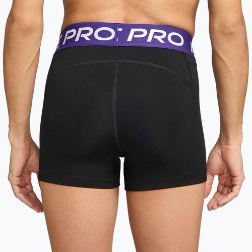 Pantaloni scurți pentru femei Nike Pro 365 3" black/court purple/white