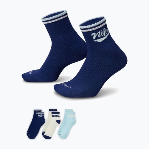 Șosete pentru bărbați Nike Everyday Plus Ankle 3 perechi multi-color/902