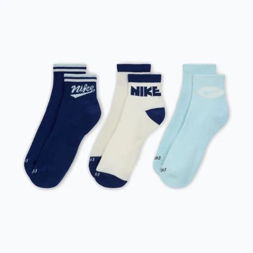 Șosete pentru bărbați Nike Everyday Plus Ankle 3 perechi multi-color/902