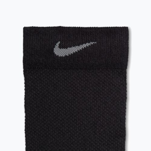 Șosete Nike Running Lightweight Crew black/dark smoke grey/smoke grey