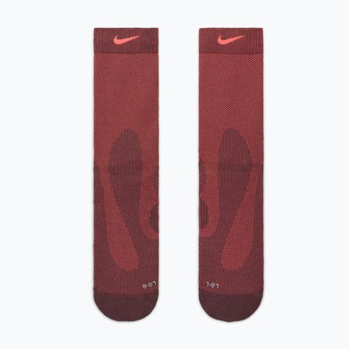 Șosete Nike Running Lightweight Crew tattoo/hot lava/pure platinum/hot lava