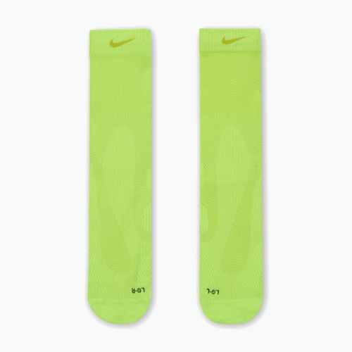 Șosete Nike Running Lightweight Crew Volt/Bright Cactus/Black/Bright cactus