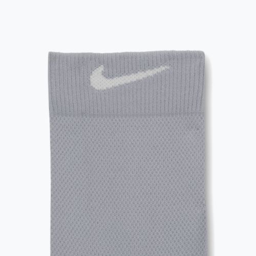 Șosete Nike Running Midweight Crew light smoke grey/pure platinum/white
