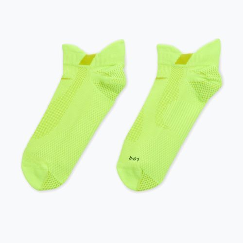 Șosete Nike Running Lightweight No-Show Volt/Bright Cactus/Black/Bright Cactus