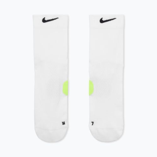 Șosete Nike Running Midweight Micro Crew white/volt/black