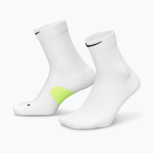 Șosete Nike Running Midweight Micro Crew white/volt/black