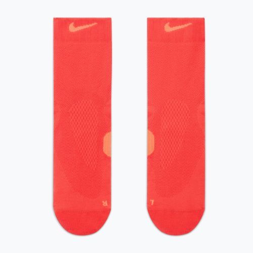 Șosete Nike Running Midweight Micro Crew light crimson/turf orange/turf orange
