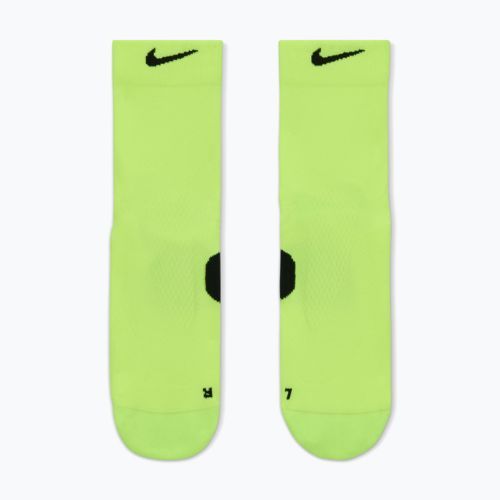 Șosete Nike Running Midweight Micro Crew volt/black/black