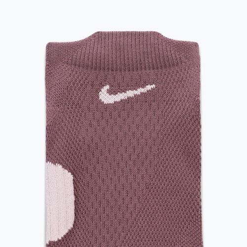 Șosete Nike Running Midweight No-Show tattoo/particle rose/particle rose