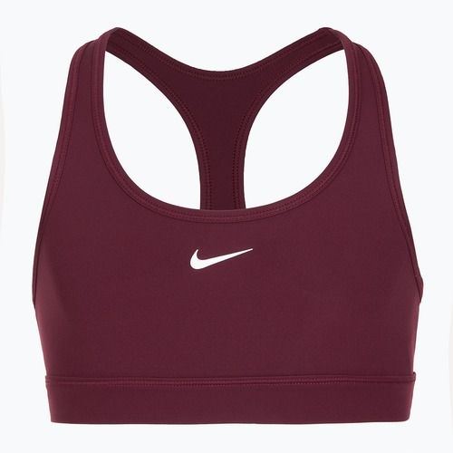 Sutien de antrenament pentru copii Nike Swoosh burgundy/white