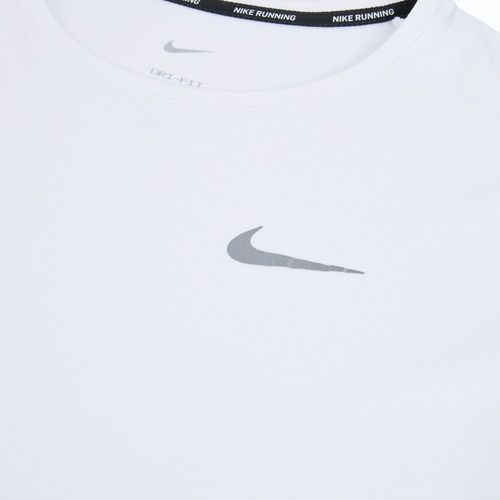 Tricou de alergare pentru bărbați Nike Miler Dri-Fit UV white