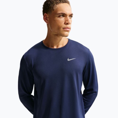 Longsleeve de alergare pentru bărbați Nike Miler Dri-Fit UV midnight navy