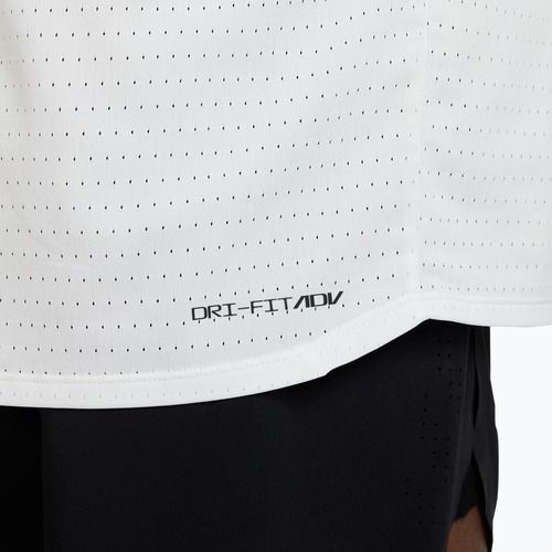 Tricou de alergare pentru bărbați Nike AeroSwift Dri-Fit ADV Summit White/Black