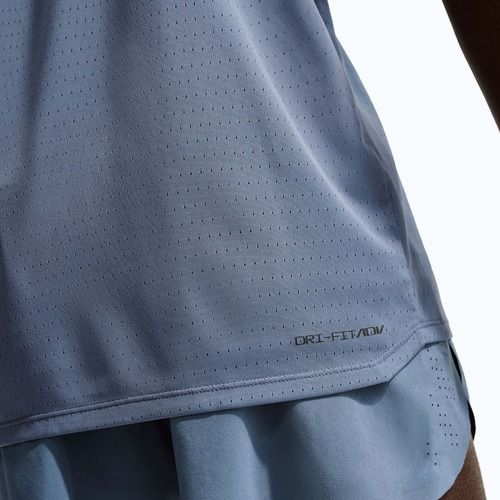 Tricou de alergare pentru bărbați Nike AeroSwift Dri-Fit ADV diffused blue/black