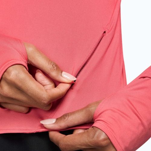 Longsleeve de alergare pentru femei Nike Swift Dri-Fit UV sea coral