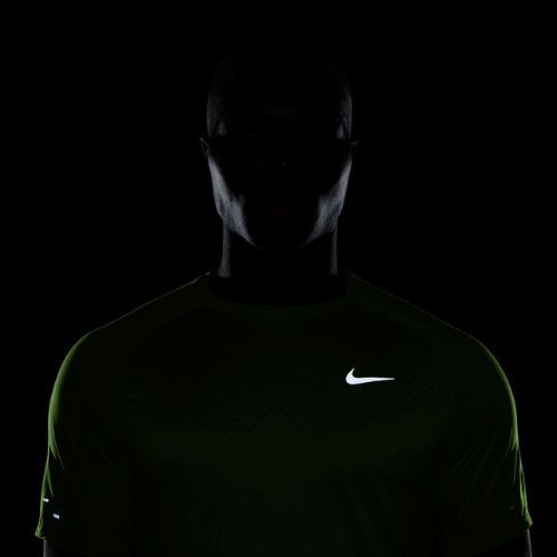 Tricou de alergare pentru bărbați Nike Stride ADV lime blast