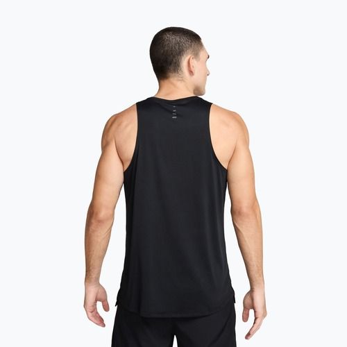 Tricou de alergare pentru bărbați Nike Stride Dri-Fit ADV black