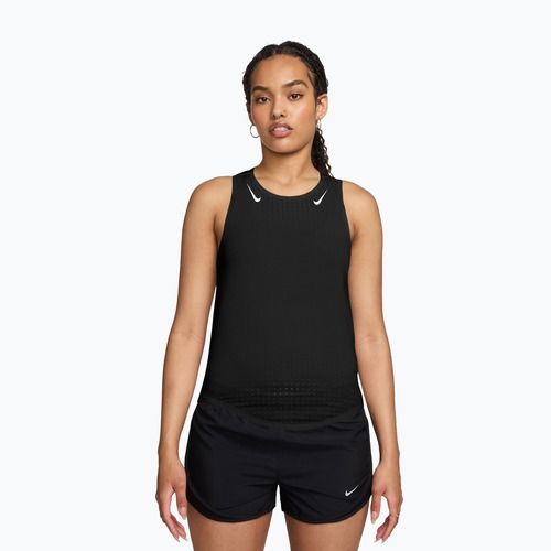 Tricou de alergare pentru femei Nike AeroSwift Dri-Fit ADV Singlet black/white