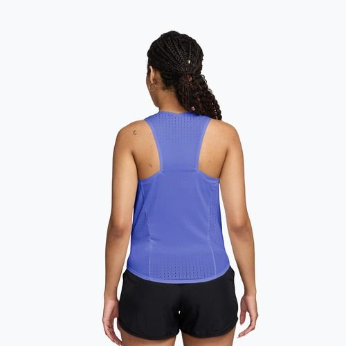 Tricou de alergare pentru femei Nike AeroSwift Dri-Fit ADV Singlet sapphire/black