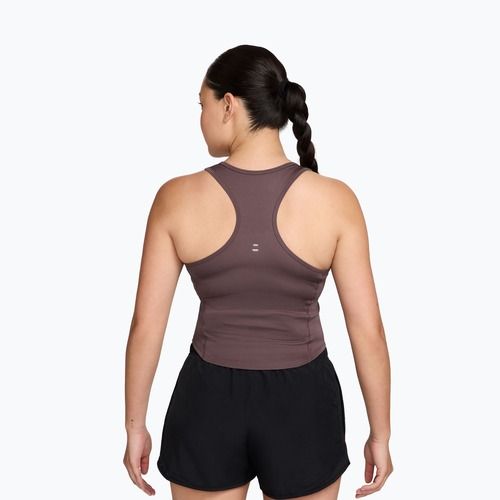 Tricou de alergare pentru femei Nike Swoosh Run Dri-Fit tattoo/black/white