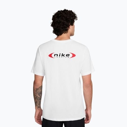 Tricou de alergare pentru bărbați Nike Retro Run Dri-Fit white