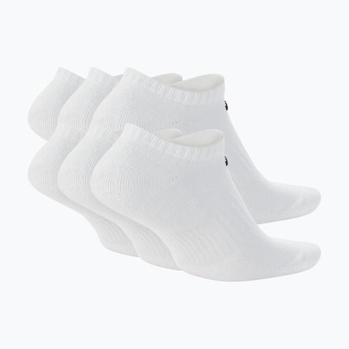 Șosete Nike Everyday Cushioned No-Show 6 perechi white/black