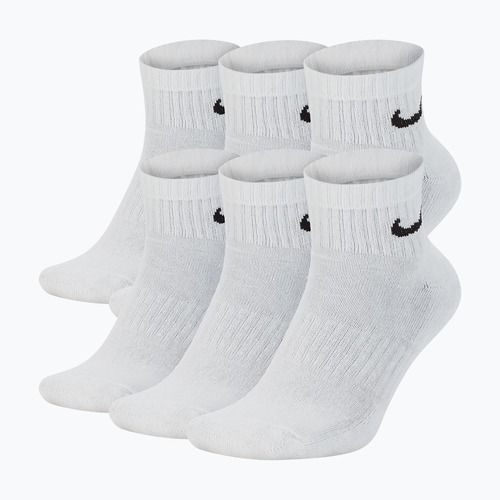 Șosete Nike Everyday Cushioned 6 perechi white/black