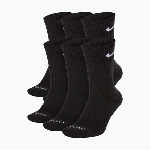 Șosete pentru bărbați Nike Everyday Plus Cushioned Crew 6 pairs black/white