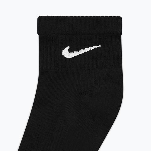 Șosete Nike Everyday Plus Cushioned Ankle 3 perechi black/white