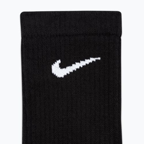 Șosete Nike Everyday Plus Cushioned 3 perechi black/white
