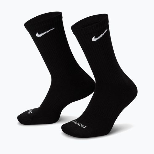 Șosete Nike Everyday Plus Cushioned 3 perechi black/white
