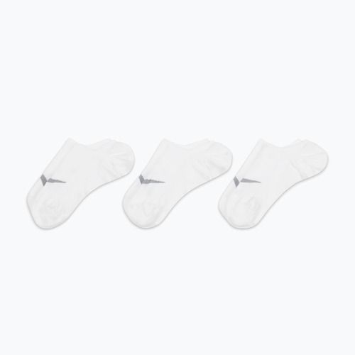 Șosete pentru femei Nike Everyday Plus Lightweight Footie 3 perechi white/wolf-grey