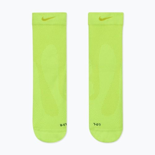 Șosete Nike Running Lightweight Micro Crew volt/bright cactus/black/bright cactus