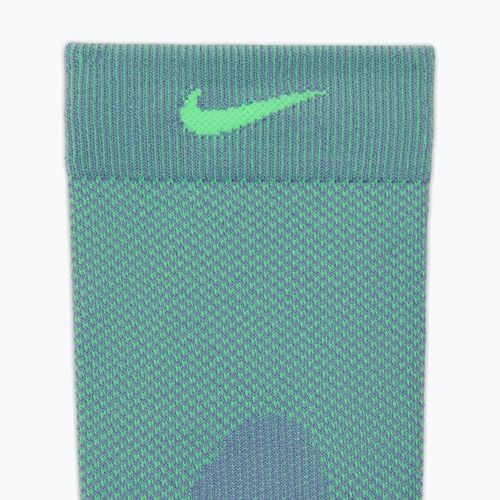 Șosete Nike Running Lightweight Micro Crew iron purple/voltage green/voltage green