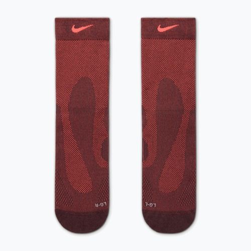 Șosete Nike Running Lightweight Micro Crew tattoo/hot lava/pure platinum/hot lava