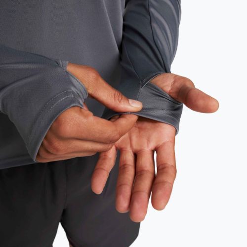 Bluză de alergare pentru bărbați Nike Pacer Dri-Fit 1/2 Zip smoke grey