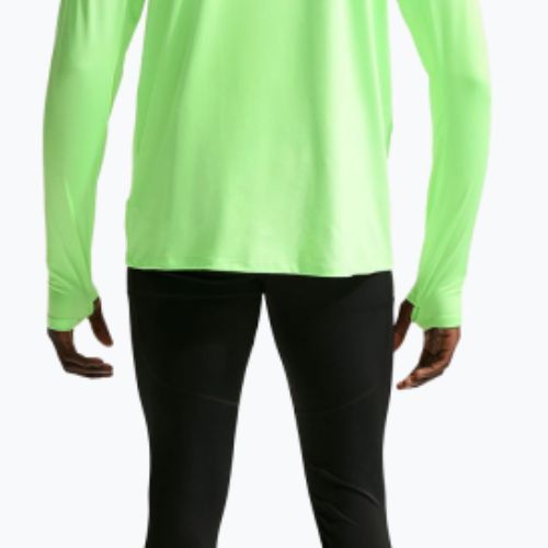 Bluză de alergare pentru bărbați Nike Stride 1/4 Zip Dri-Fit lime blast