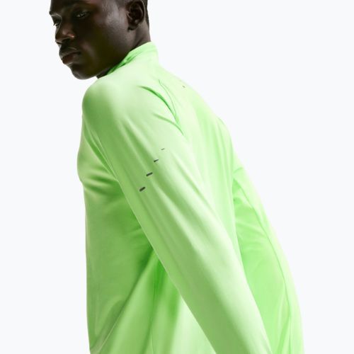 Bluză de alergare pentru bărbați Nike Stride 1/4 Zip Dri-Fit lime blast