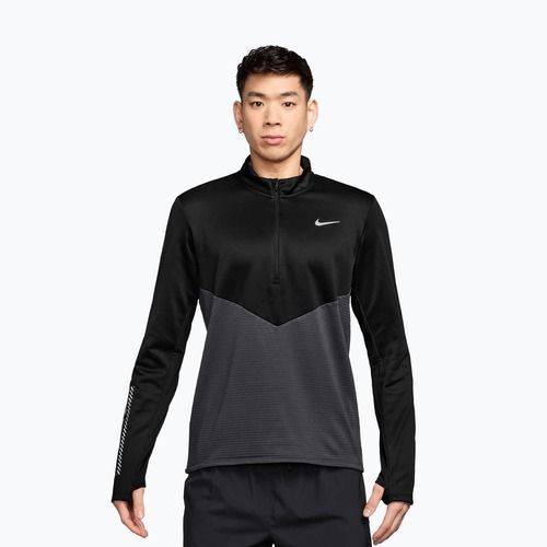 Bluză de alergare pentru bărbați Nike Pacer Winterized 1/2 Zip anthracite/black