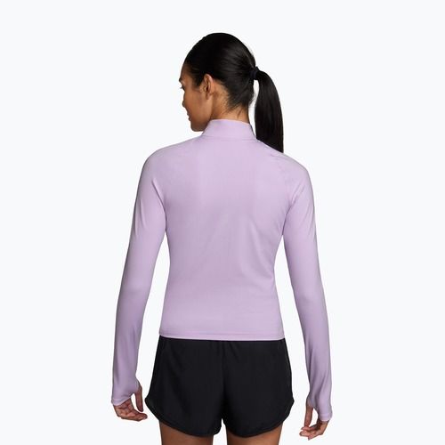 Bluză de alergare pentru femei Nike Swift Dri-Fit Full Zip Mid-Layer violet mist