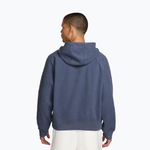 Bluză de antrenament pentru bărbați Nike Athletic Club Dri-Fit Hoodie diffused blue/diffused blue